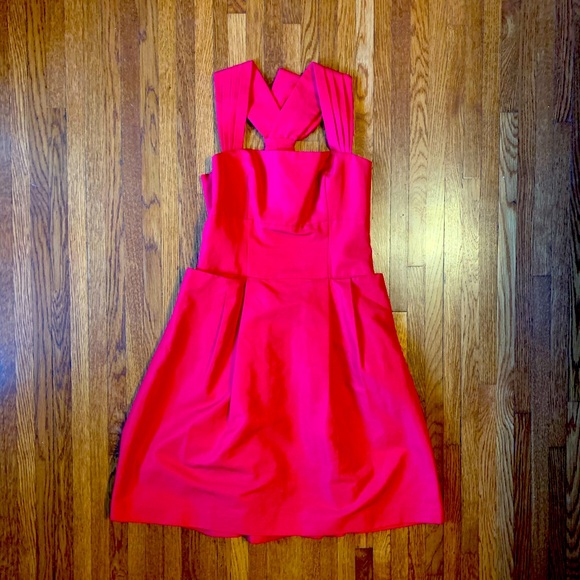 Anthropologie Dresses & Skirts - Anthropologie red dress with darling back bow